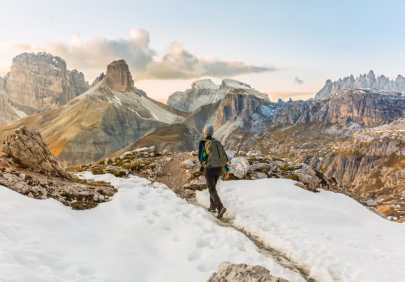 europe winter hiking